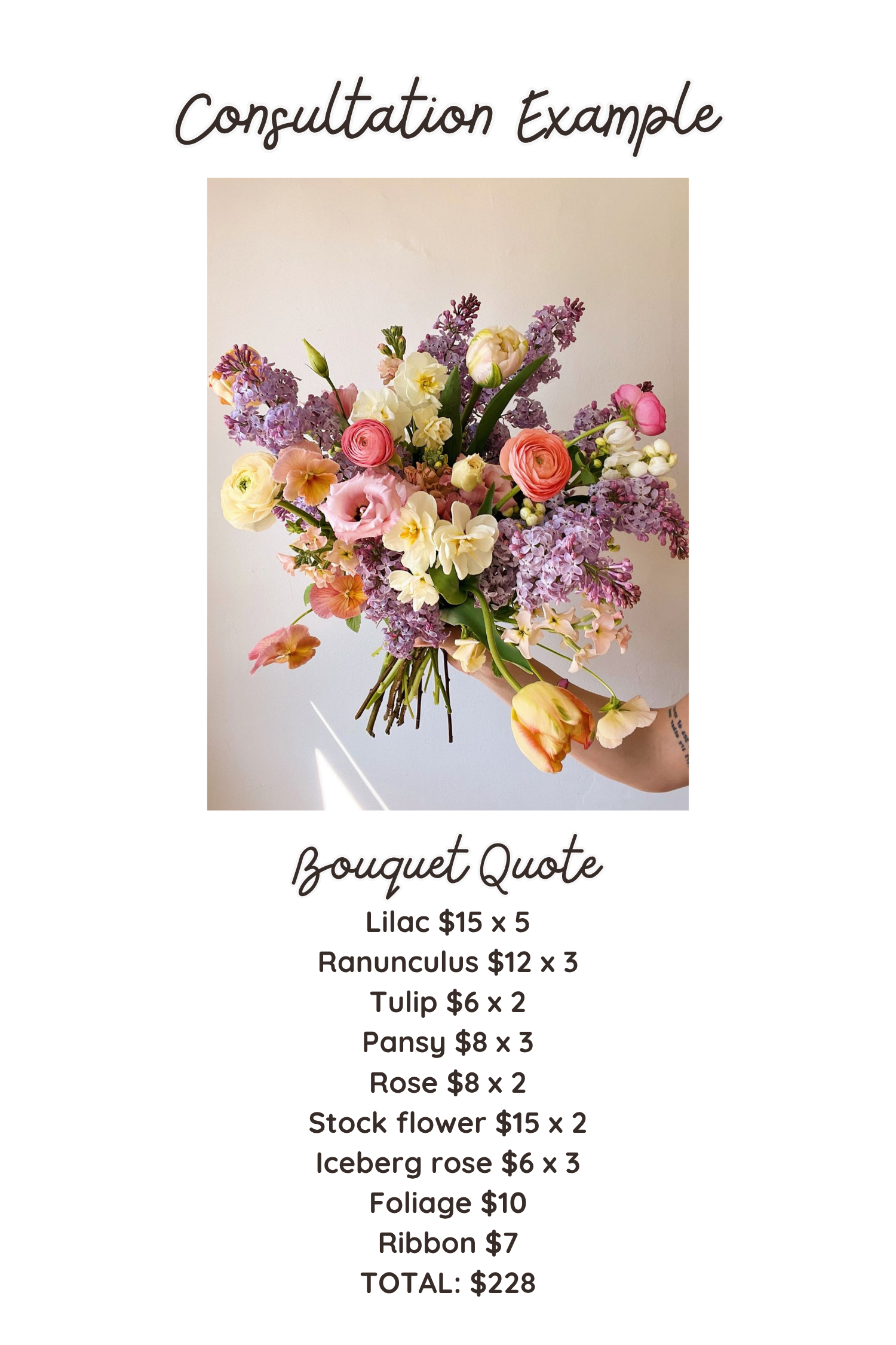Custom Wedding Bouquet