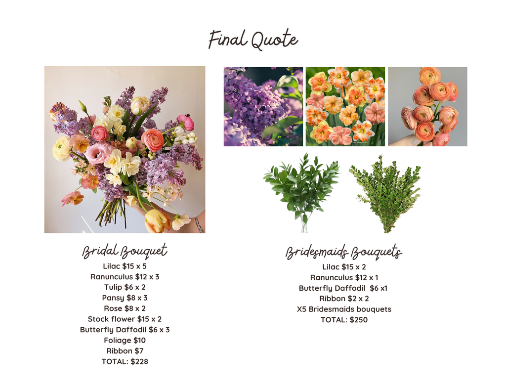 Grace Wedding Order